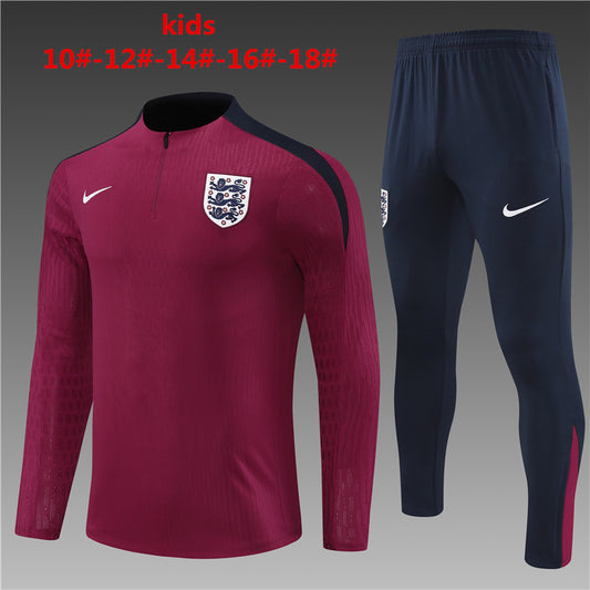England 2023/24 Half-Zip Kids Sweater+Pant 14001
