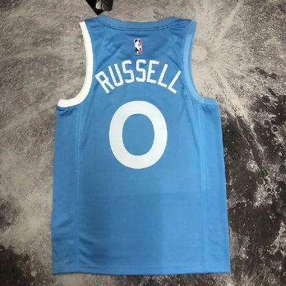 Camisa azul masculina D'Angelo Russell Team