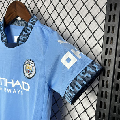 Kids Manchester City 2024/25 Home Kit