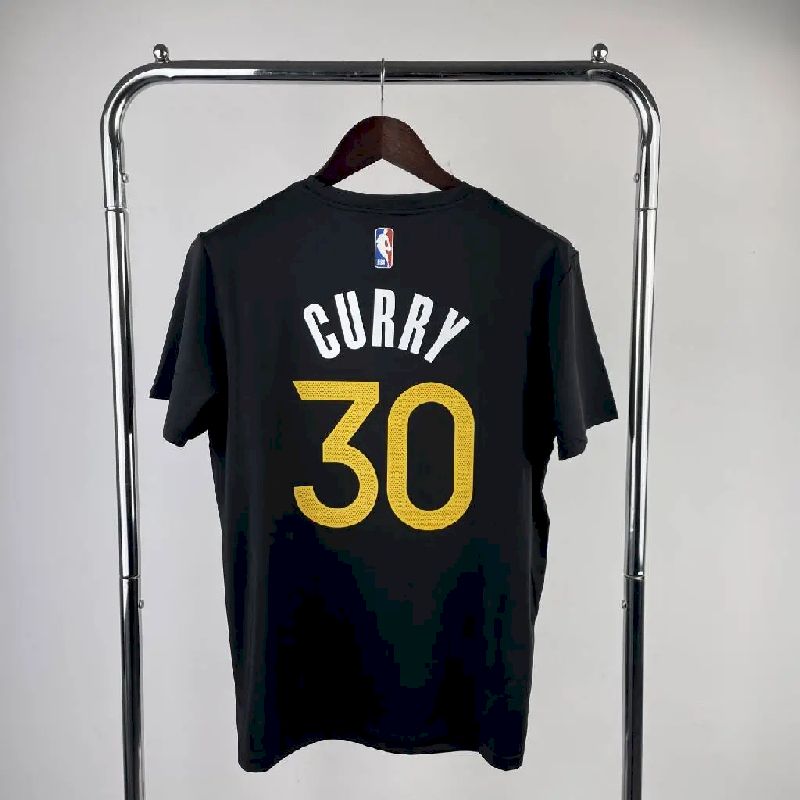 Camiseta preta masculina Stephen Curry Team