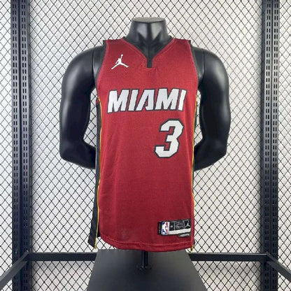 Men’s Dwyane Wade Red Team Jersey – Statement Edition