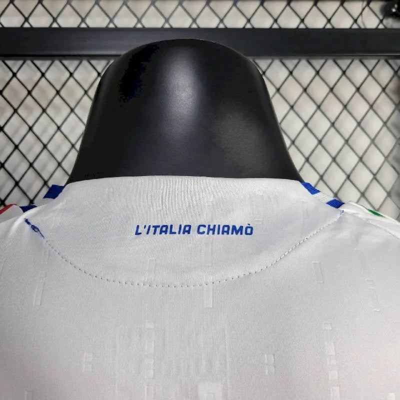 Camisa Itália Euro 2024/25 Away Manga Longa Versão Jogador