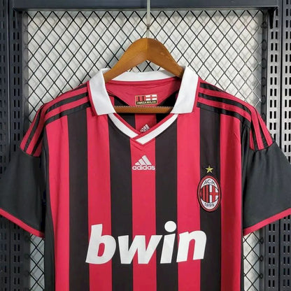 Camisa retrô do AC Milan 2009/10