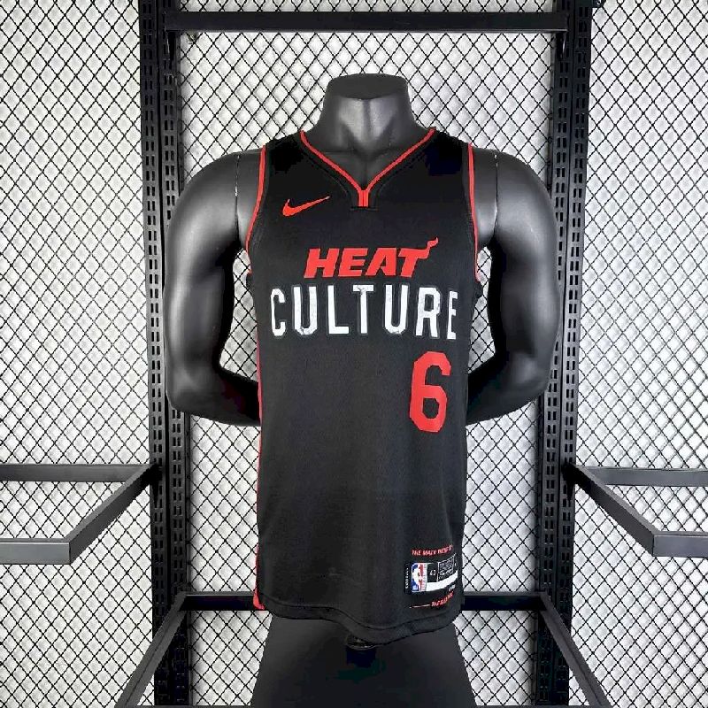 Camisa preta masculina LeBron James 2024 - Edição City