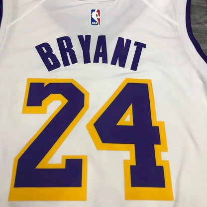 Camisa Kobe Bryant Masculina Branca Versão Jogador – Edição Clássica Retro