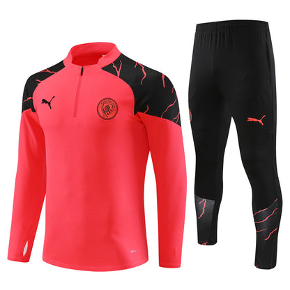 Suéter e calça Manchester City 2023/24 com zíper e meio zíper 14001