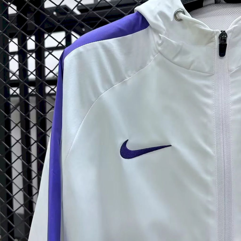 Blusão Corta-vento Branco Tottenham Hotspur 2025/26
