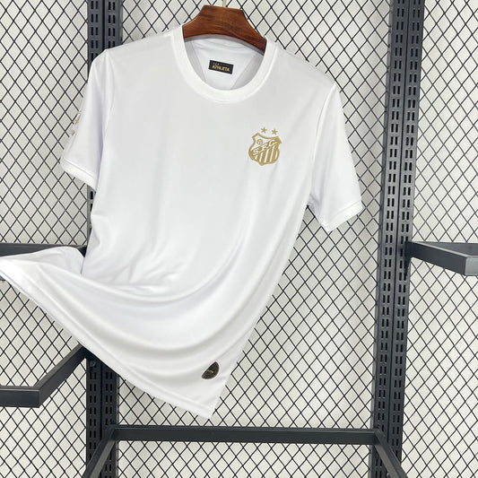 Santos 2025/26 Pele 1.000 GOLS White Jersey