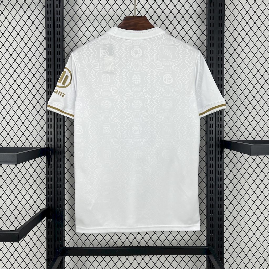 Bayern Munich 2024/25 125 Anniversary White Jersey