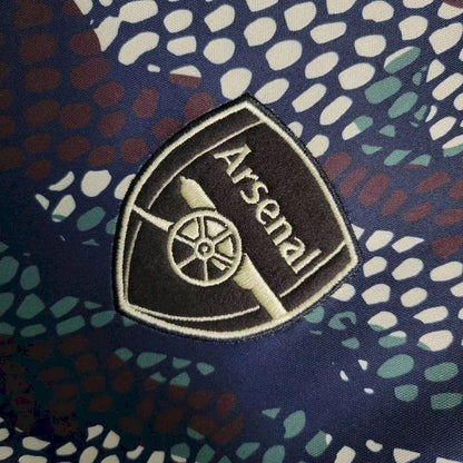Camisa Maharishi do Arsenal 2023/24 (Mucoca / Preta)