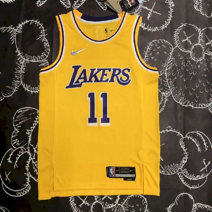 Men’s Kyrie Irving Yellow Team Jersey – 75th Anniversary Edition