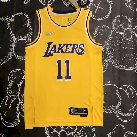 Men’s Kyrie Irving Yellow Team Jersey – 75th Anniversary Edition
