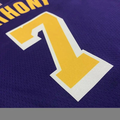 Carmelo Anthony Men’s Purple Swingman Team Jersey – Retro Classic Edition