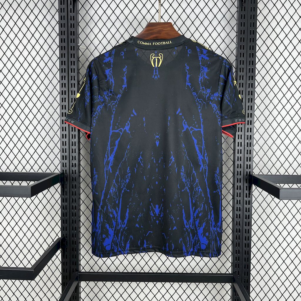 Paris Saint-Germain 2025/26 Campeones De Europa Red And Blue Jersey