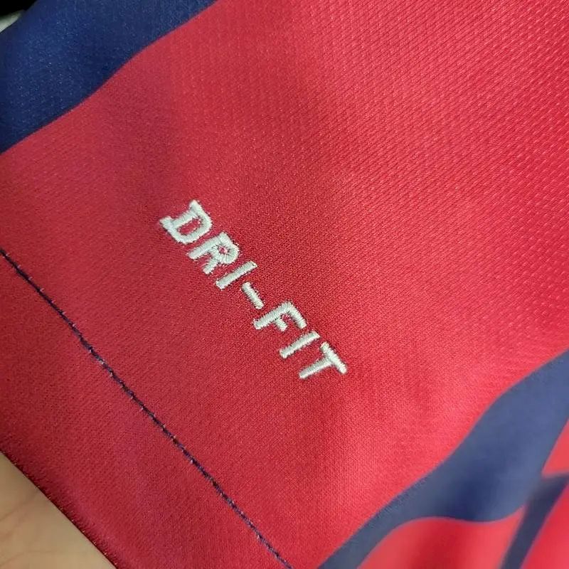 Camisa retrô de mangas compridas do Barcelona 2014/15 Home