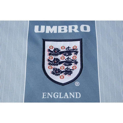 Camisa retrô de mangas compridas reserva da Inglaterra 1996/97