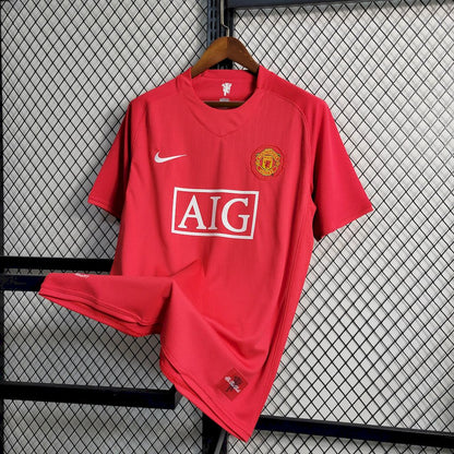 Camisa retrô do Manchester United 2007/08