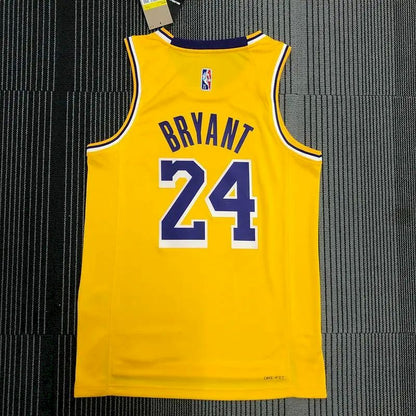 Men’s Kobe Bryant Yellow Team Jersey – 75th Anniversary Edition