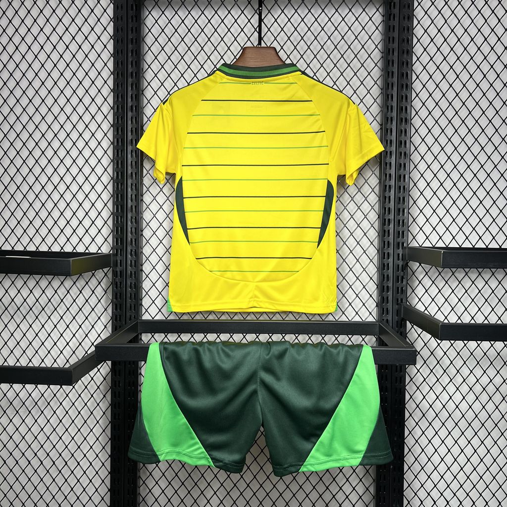 Kit reserva infantil do Celtic 2024/25