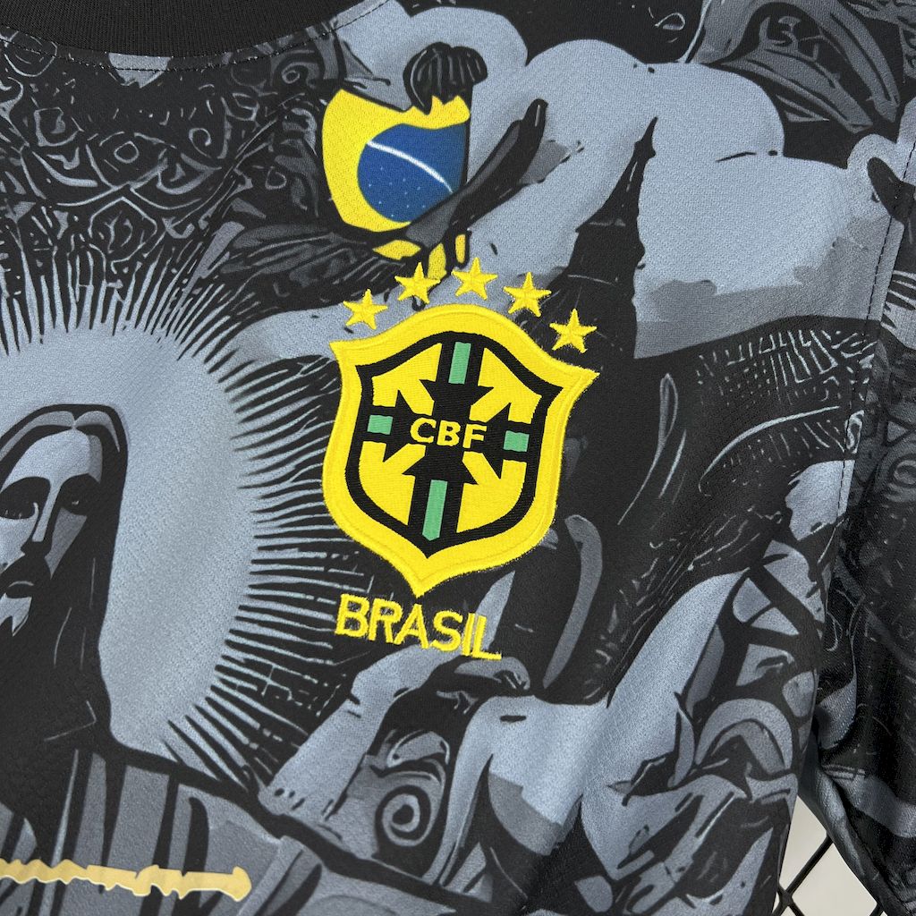 Camisa Brasil 2024/25 X STUSSY