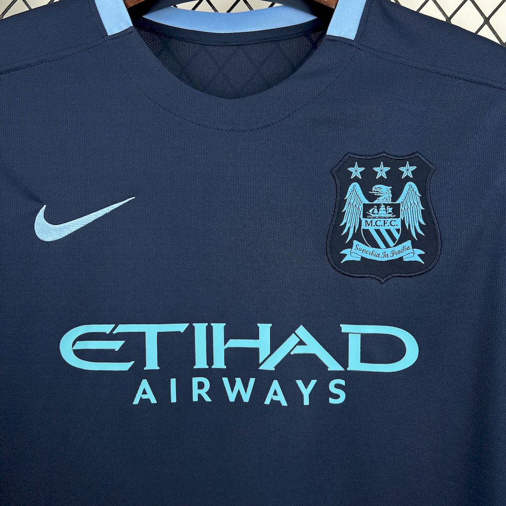 Camisa retrô reserva do Manchester City 2015/16