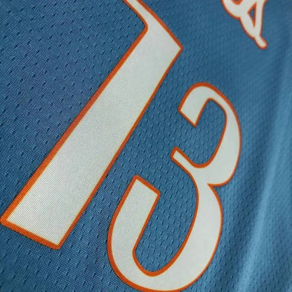 Camisa Paul George Azul Masculina do Time – Edição City do 75º Aniversário