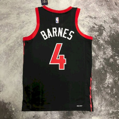 Camisa preta masculina Scottie Barnes Team – Edição Statement