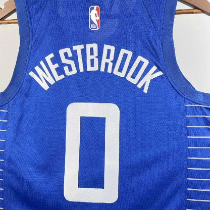 Camisa Russell Westbrook Azul Away Masculina 2023