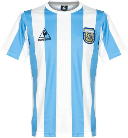 Argentina 1986 Maradona Home Retro Jersey