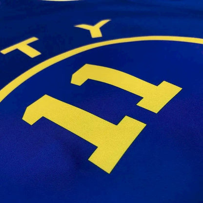 Camisa Klay Thompson Azul Masculina Versão Jogador – Edição Clássica