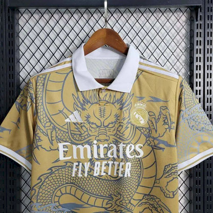 Real Madrid 2023/24 Yellow Dragon Special Edition Jersey