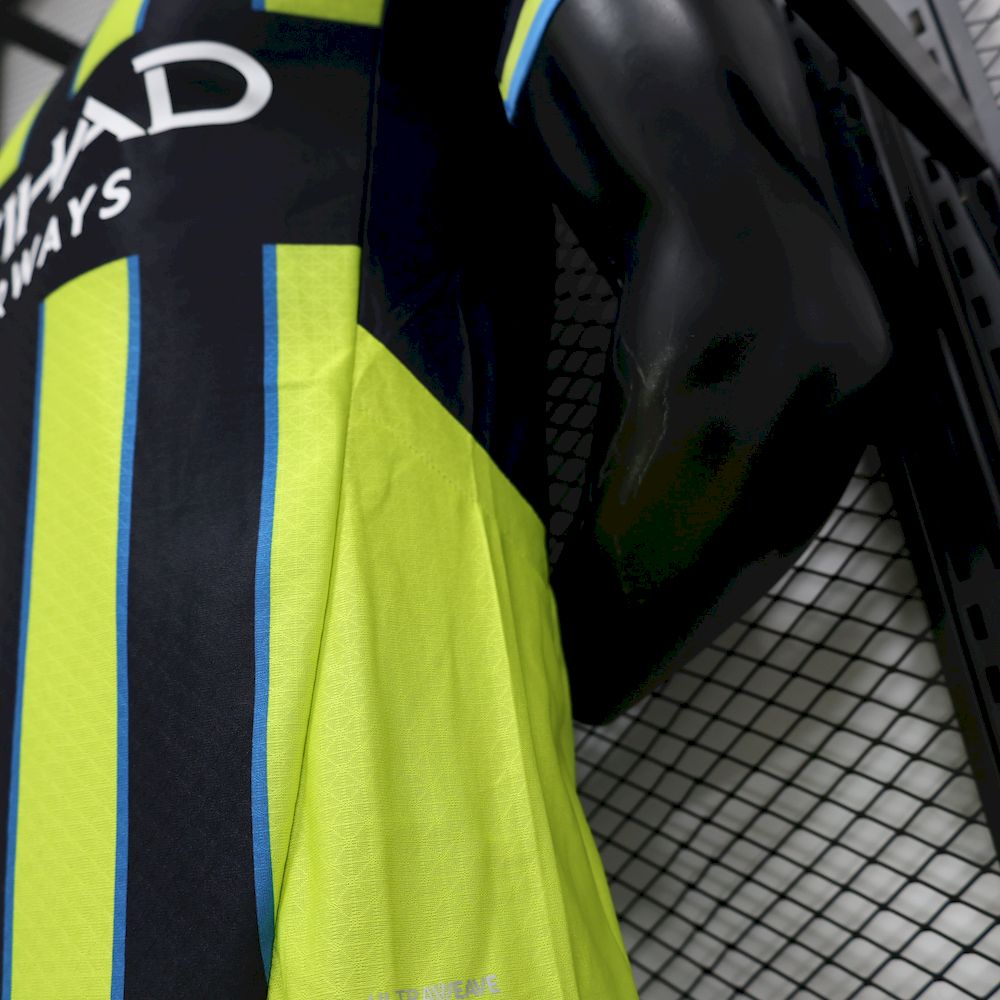 Men's Manchester City 2024/25 Away Jersey Player Version