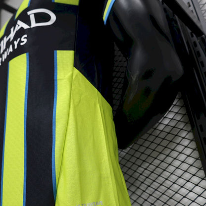 Men's Manchester City 2024/25 Away Jersey Player Version