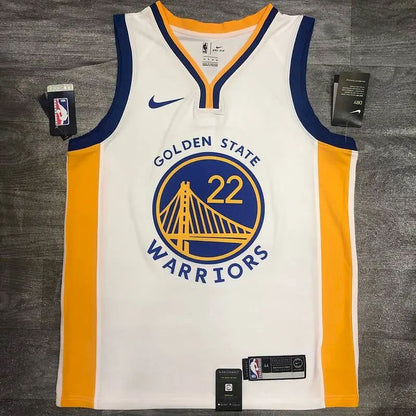 Andrew Wiggins Men’s White Player Version Jersey – Association Edition