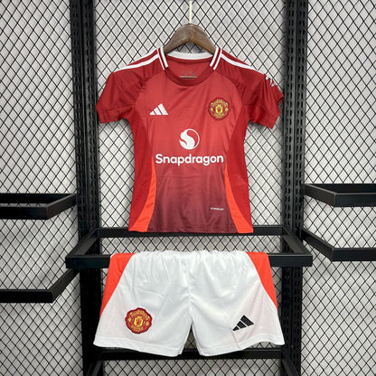 Kids Manchester United 2024/25 Home Kit