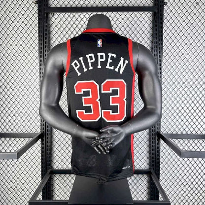 Camisa preta masculina Scottie Pippen 2024 – Edição City