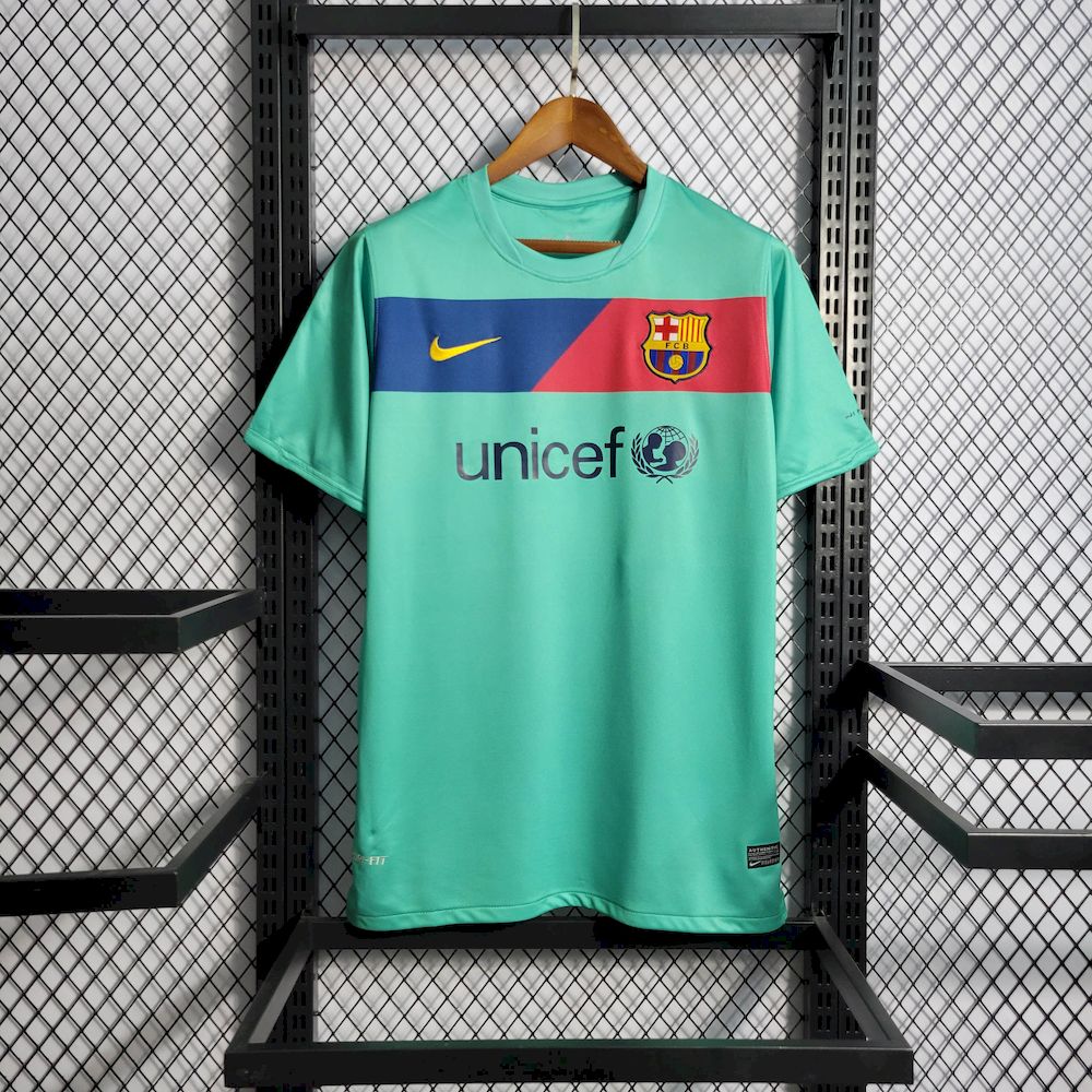 Camisa retrô alternativa do Barcelona 2010/11