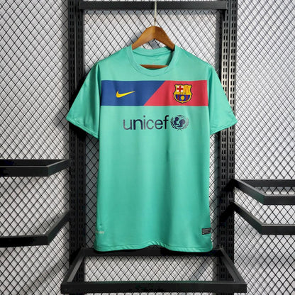 Camisa retrô alternativa do Barcelona 2010/11