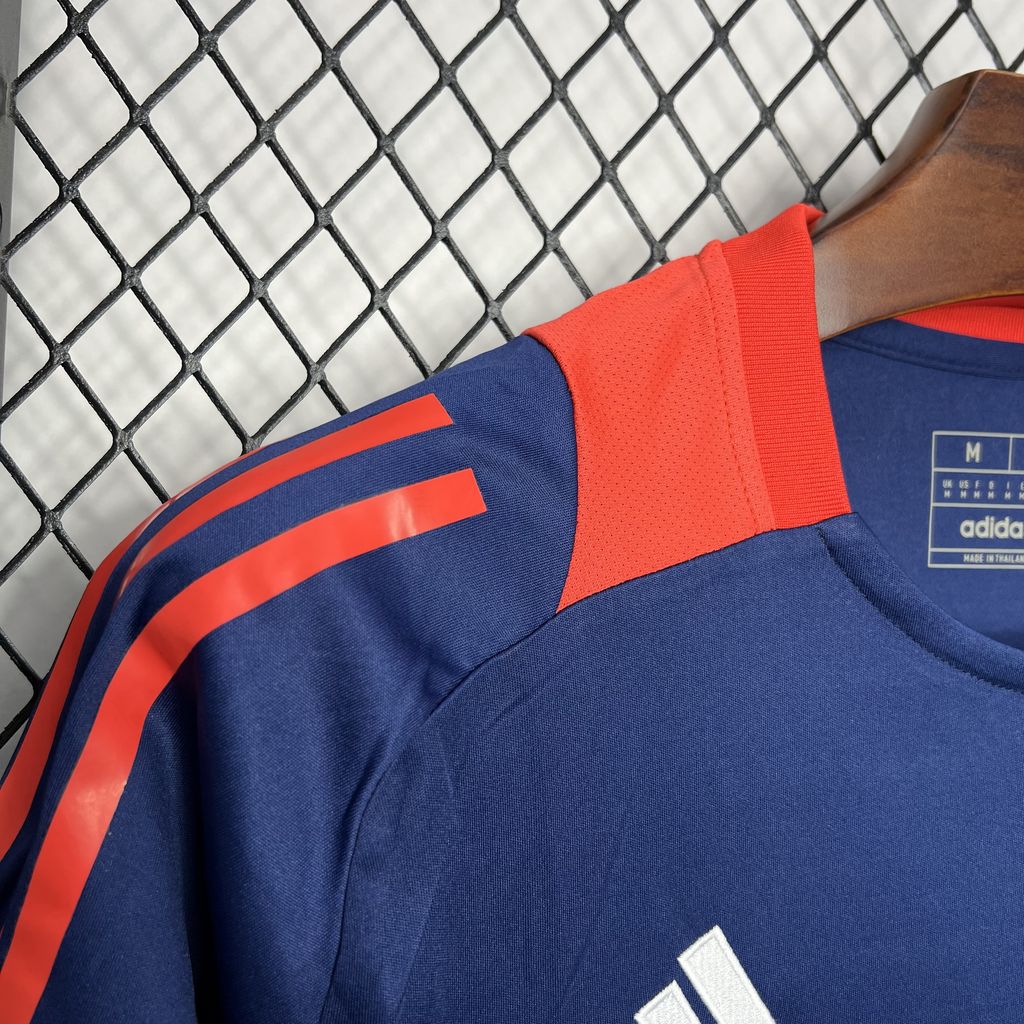Men's Manchester United 2024/25 Dark blue Pre-Match Jersey