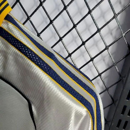 Camisa retrô de mangas compridas do Real Madrid 1998/00 Home