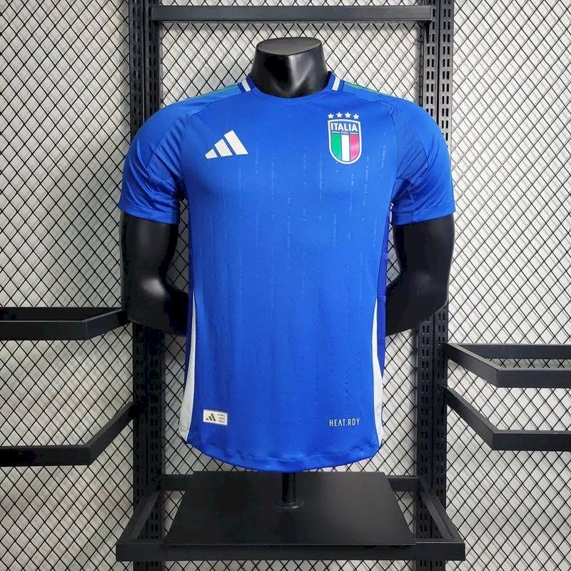 Men's Italy 2024/25 Home Jersey Player Version