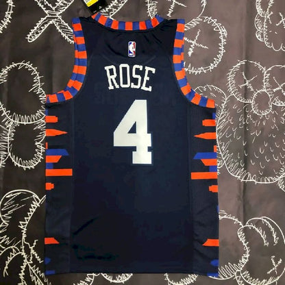 Camisa preta masculina Derrick Rose Team