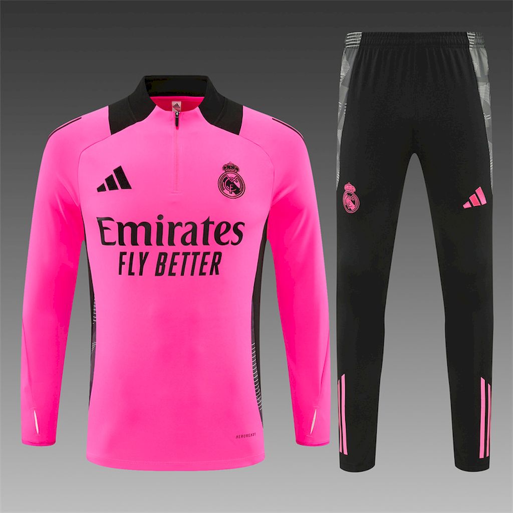 Suéter e calça adulto com zíper médio Real Madrid 2024/25 14001