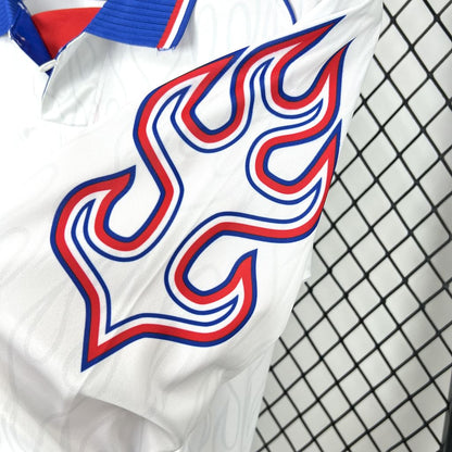 Camisa retrô de mangas compridas reserva do Japão 1998