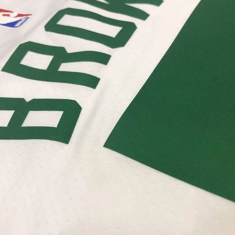 Camisa Jaylen Brown Branca Masculina Versão Jogador - Edição Associação