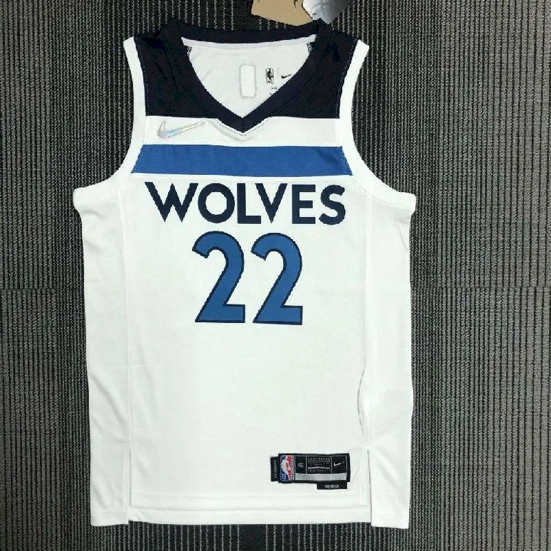 Camisa branca masculina Andrew Wiggins Team – Edição de 75º aniversário