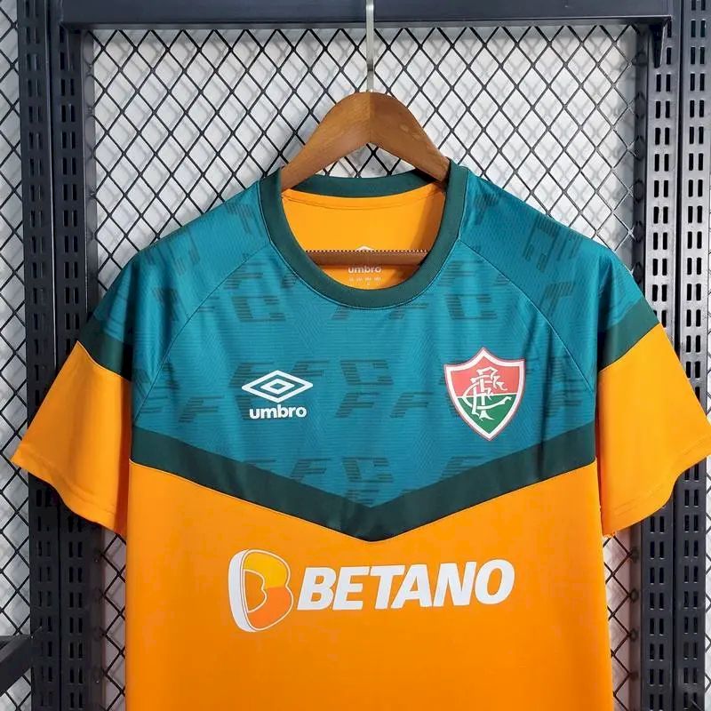 Camisa Boutique Laranja Pré-Jogo do Fluminense 2023/24