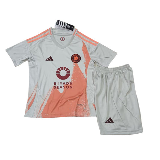 As Roma 2024/25 Away Kids Kit