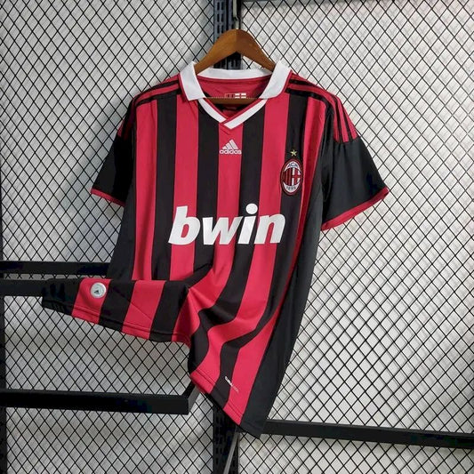 Camisa retrô do AC Milan 2009/10