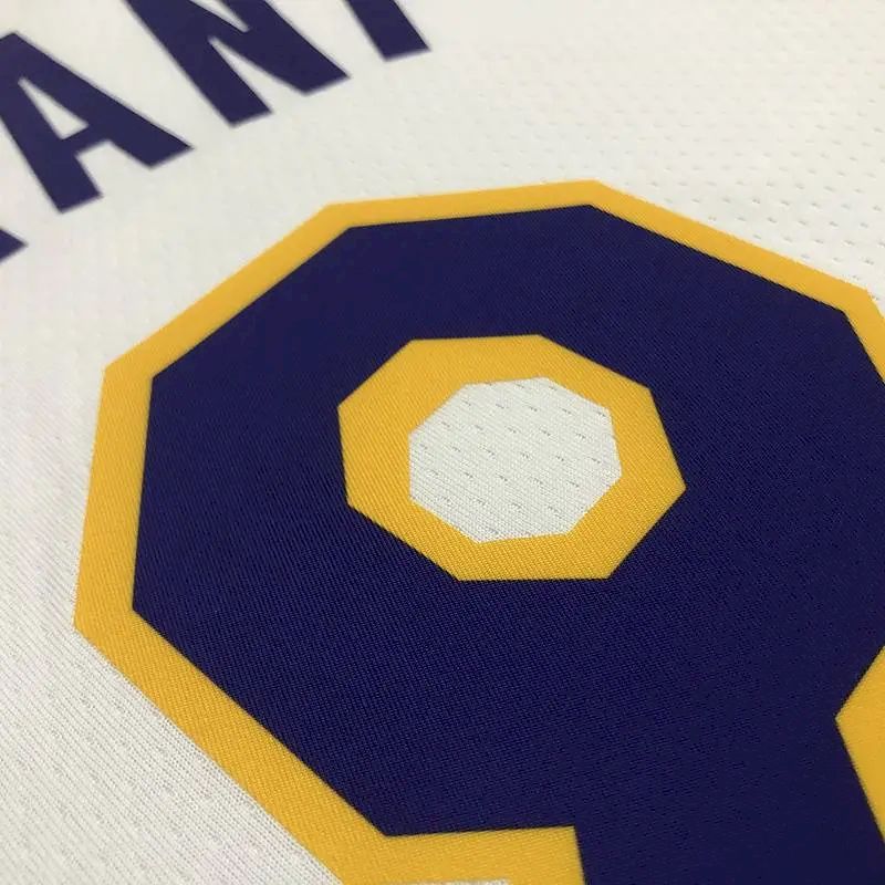 Camisa branca masculina Kobe Bryant Team – Edição de 75º aniversário